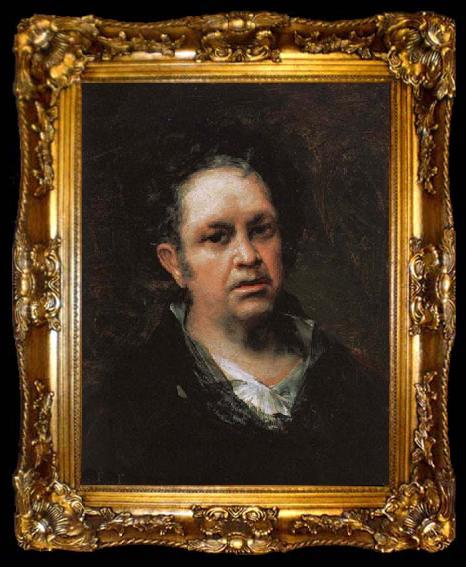 framed  Francisco Goya Self-Portrait, ta009-2